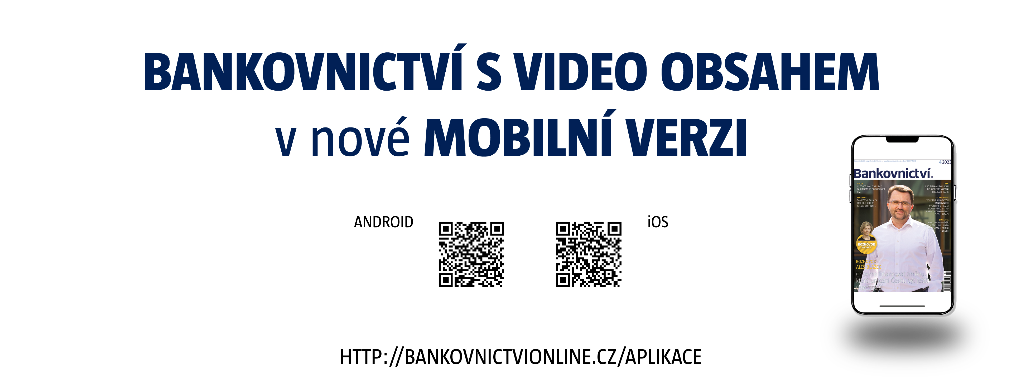 Bankovnictví - mobilní verze